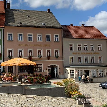 Hotel Goldner Loewe Stolpen Exterior foto
